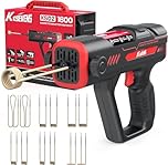 Induction Heater Bolt Removal,1600W 110V Handheld Magnetic Induction Heater Tool with 12 Coils for Rusty Screw Removing,Red