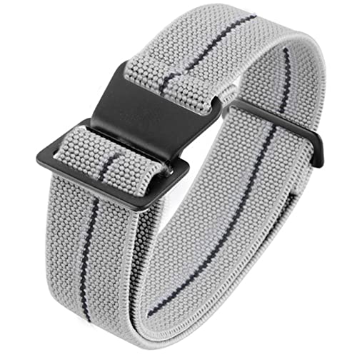 Onthelevel French Troops Parachute Bag for Nylon Elastic Belt Watchband 18mm 20mm 22mm Watch Strap