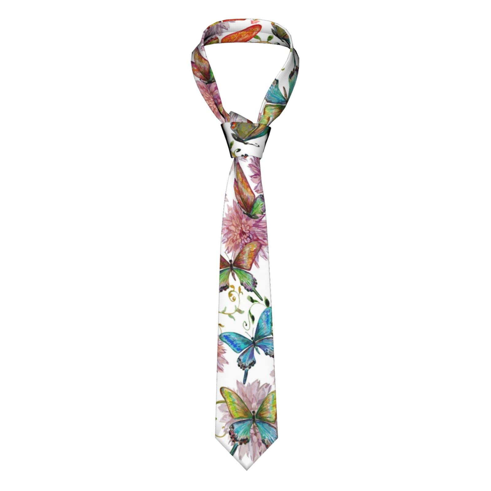 OVPSZFYO Funny Skull Tie Necktie for Men Teen Boys Novelty Formal Holiday Party Business Birthday Father's Day