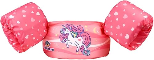 Miniatura 1 de Toddler Floaties for 20-50 Pounds, Kids Swim Vest with Arm Water Wings for Children 1,2,3,4,5,6,7 Years Old