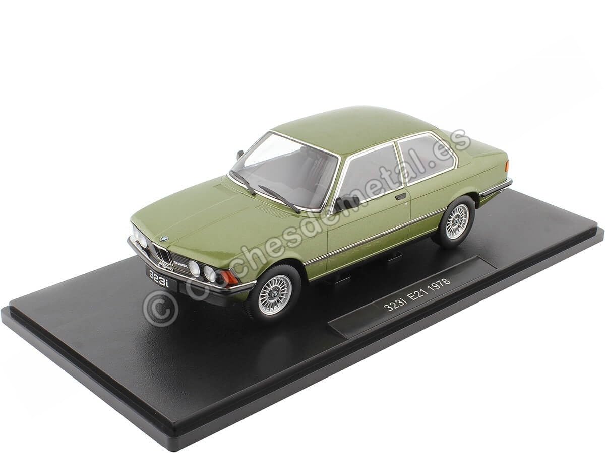 KK SCALE MODELS Modellauto BMW 323i E21 1978 – Grün Metallic, 1:18