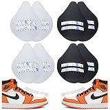 Olukssck 4 Pairs Anti-Wrinkle Shoes Protector to Guard Against Crease, Shoe Toe Anti Creases Indenta