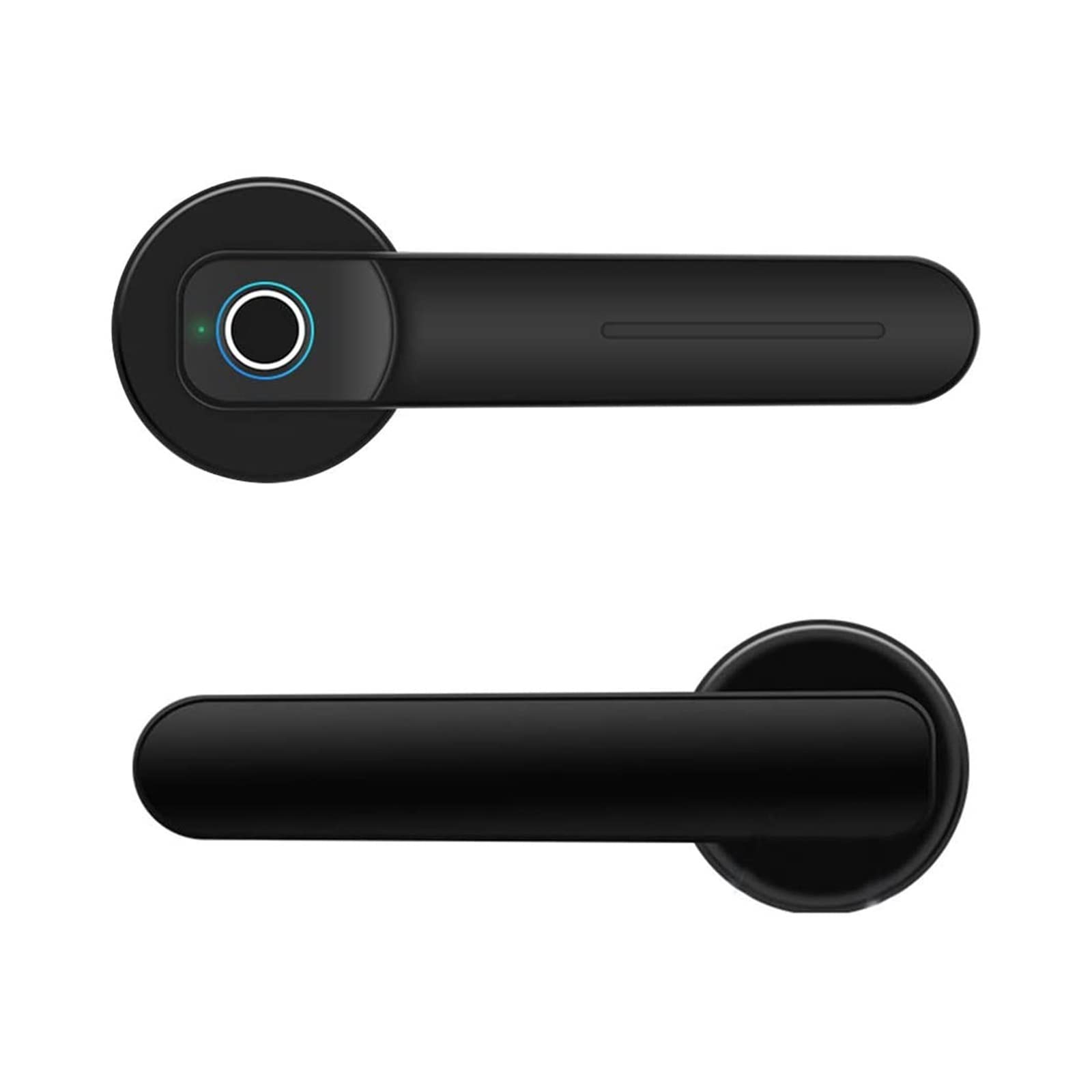 CVFRDD Smart Door Knob, Smart Home Door Lock Keyless Entry Safely Biometric Fingerprint Electric Handle Keyless Entry Door Handle