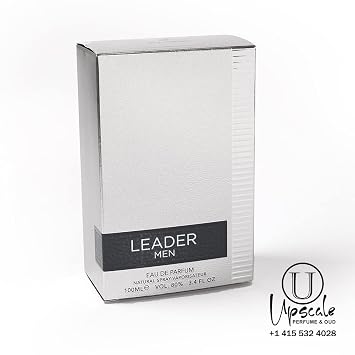 Almas Perfumes Upscale Perfume &Oud co. Jean Antoine Leader Eau De Parfum Spray for Men - 3.4 Fl Oz (100 ml)