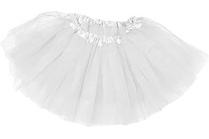 Women's 5-Layered White Tutus - Vibrant Dance and Rave Skirts