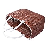 Panier fourre-tout : convient à une variété de scènes, telles que les courses au supermarché, le stockage à domicile, l'environnement de décoration de centre commercial, les , etc., organisateur de panier