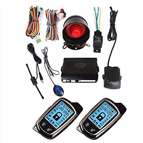 CarBest New Vehicle Security Paging Car Alarm 2 Way LCD Kit Automatic | Keyless entry systemï½œCar Burglar Alarm System-02