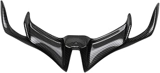 Mkcavne Carbon Fiber Front Fairing Aerodynamic Winglets Lower Cover Protection for YZF-R15 V3.0 2017 2018 2019