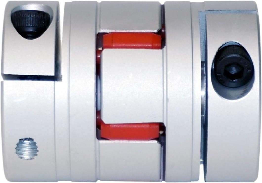 CF-03/BW Series 1PCS Flexible Plum clamp Coupler D55L66 Shaft Size Jaw Shaft Coupling 10/12/14/16/18/20/22/24/25mm D55 L66(22x22)