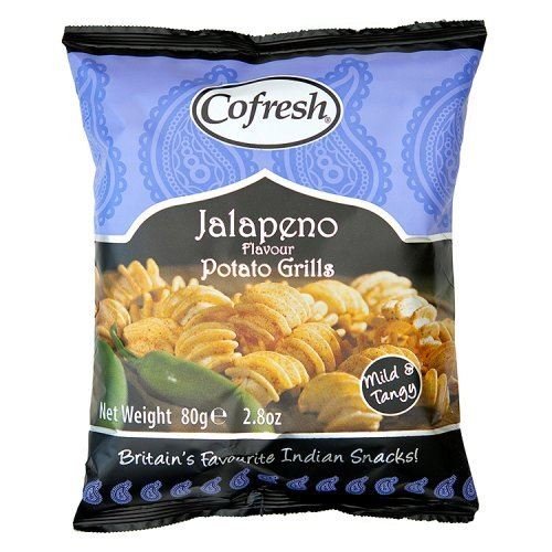 Cofresh - Chips de pomme de terre - goût jalapeño - 1 sachet de 80 g Cover
