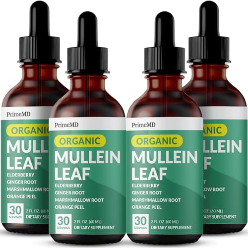 5-in-1 Mullein Drops for Lungs and Bronchial