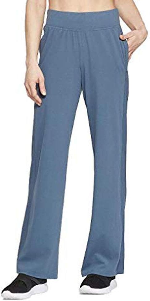 Champion C9 Women's Training Mid-Rise Woven Pants - (Blue Gray, Small)