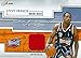 Autograph Warehouse 466304 Steve Francis Player Houston Rockets Worn Jersey Patch Basketball Card 2002 Fleer Flair CKSF