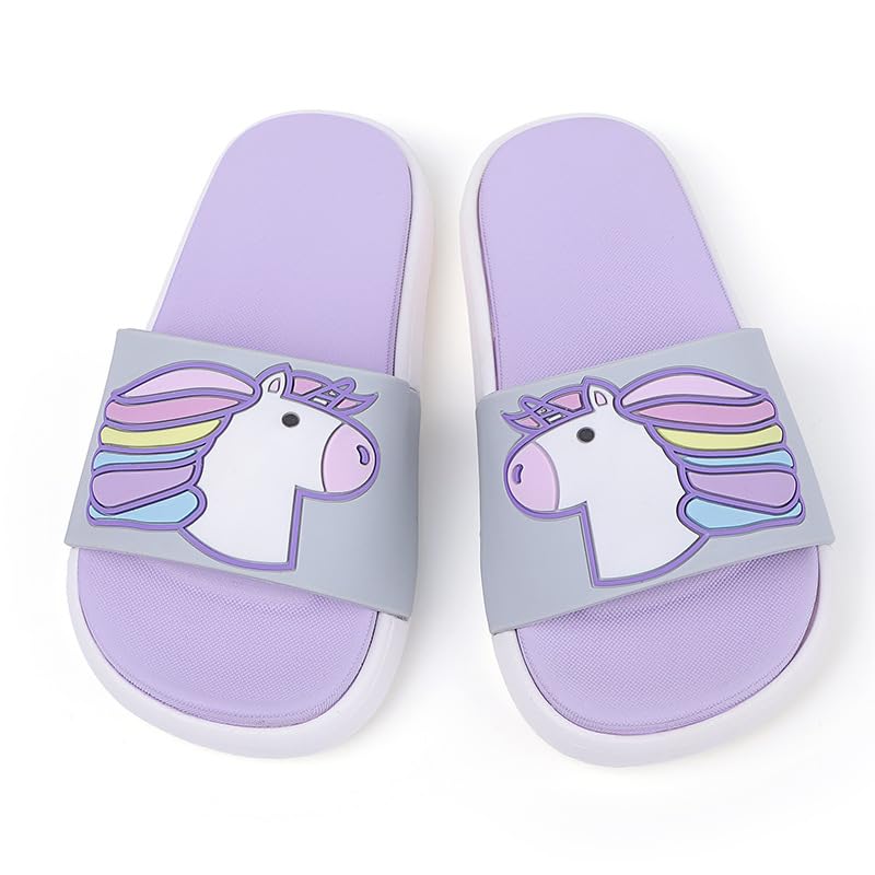 Kids Unicorn Slide Girls Boys Sport Sandal for Beach Outdoor
