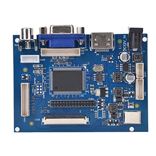 Image of LCD Controller Board, + VGA + AV LCD Controller Board AT070TN92 AT070TN90 AT070TN94 50Pin FPC Connector for LCD Display Screen 800 x 480