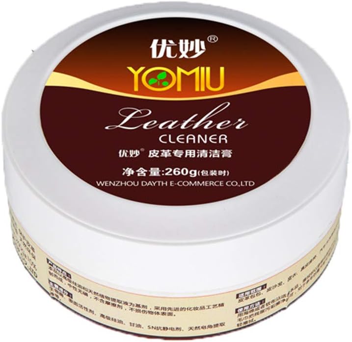 Multifunctional Leather Refurbishing Agent - 260g Solution to Renew, Restore & Repair Color to Faded and Scratched Leather for Furniture, Sofa, Cleaning Cream Repair Tool Cream (Multicolor, A)