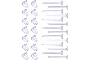 Hypoallergenic Plastic Post Earrings for Sensitive Ears