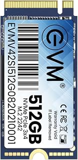 EVM 512GB M.2 NVMe SSD 2242 | PCIe Gen3 Internal Solid State Drive | 2000MB/s Read | 900MB/s Write | High Speed Storage | Price In India