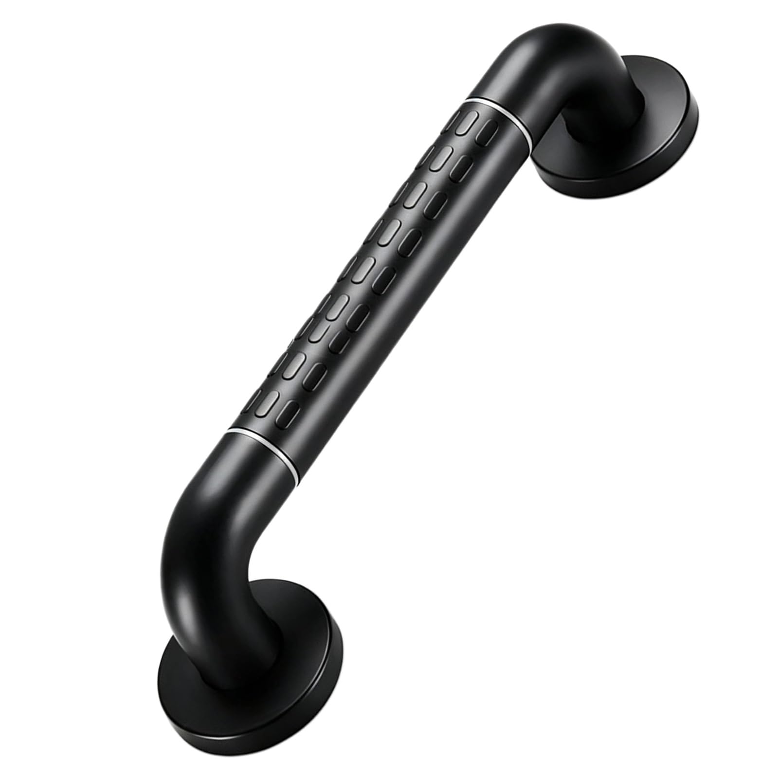 Grab Bar for Wall Black, Safety Shower Bars Bathtub & Toilet, Handicap Balance Assist Handle Bathroom with Concealed Screws(2.3ft/70cm)