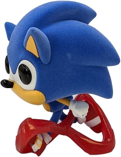 Miniatura 5 de Funko Sonic The Hedgehog - Erizo clásico corriendo flocado (exclusivo) #632
