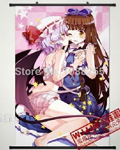 Cartoon world Home Decor Anime new Touhou Project Patchouli Knowledge POSTER WALL Scroll image 2