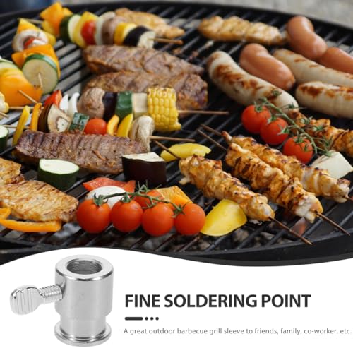 Support de canne à rôtissoire durable Luxshiny et facile à installer pour barbecue - 5