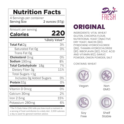 image for Dojo Fresh Original Plant Protein Mix – Plant Based Meat Alternative