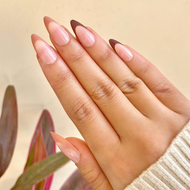 Premium Designer 24pcs Stick-on Nails set, with Easy Glue Tab application, Nails are Reusable & Unbreakable (JP2084)