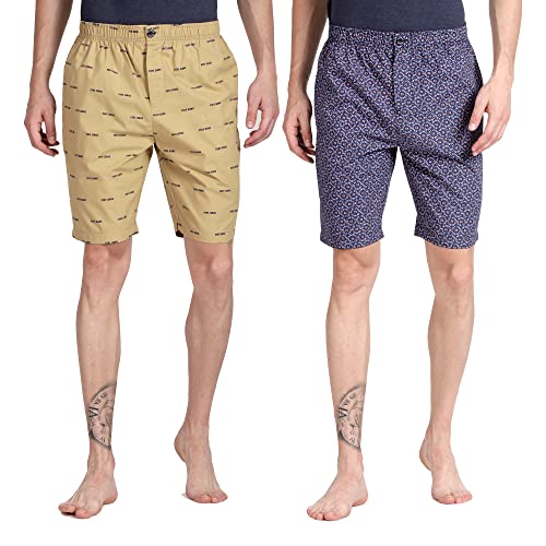 Image of Pepe Jeans Men's Cotton Relaxed Paisley Boxer Shorts