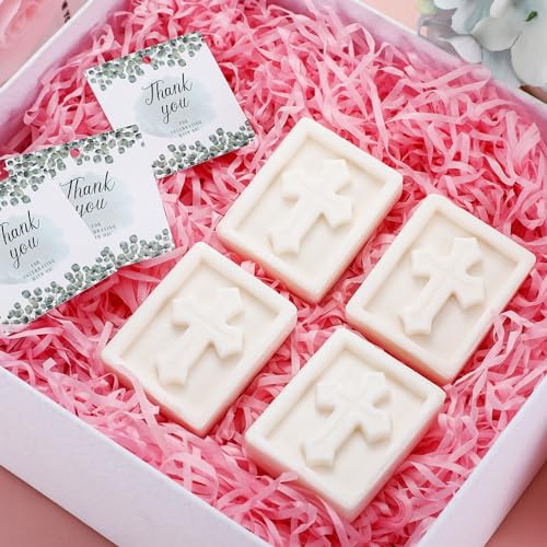 Dansib DOZ-DANSIB-158 240 Pcs Cross Soap Baptism Favors Set thumb #3