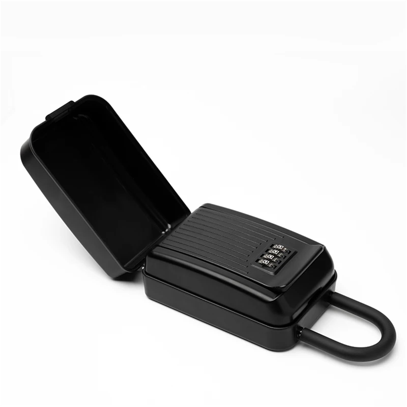 Schlüsselsafe Aussen An der Wand montierte Passwortbox aus Metall – Schlüsseltresor for den Außenbereich mit Schlüsselcode for die Sicherheit zu Hause for Zuhause und Büro(C)