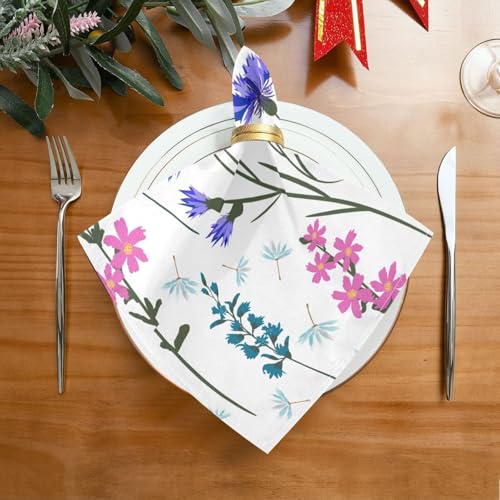 Servilletas de Tela Set 6, 50x50 cm, Poliéster miniatura 3
