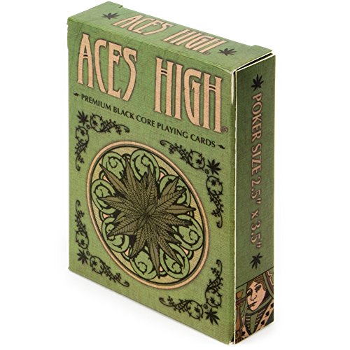 Baraja de Poker Verde Aces High Canvas miniatura 6