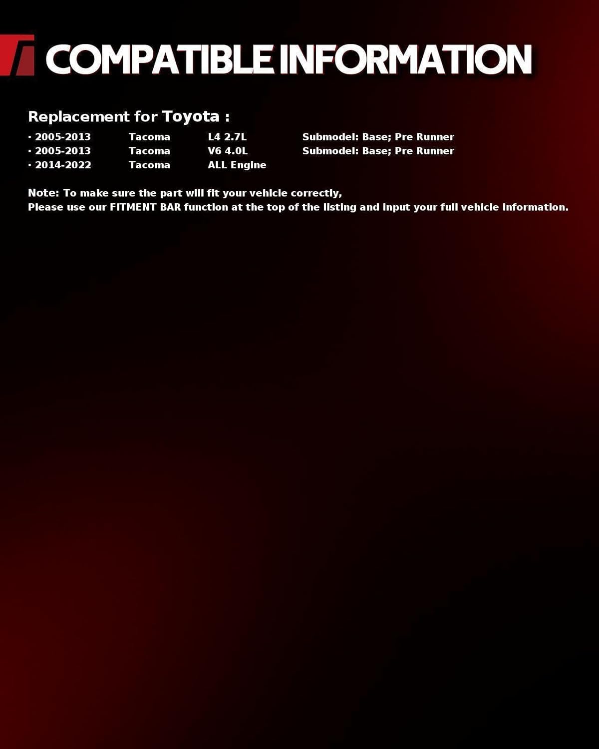 Torchbeam 2Pcs Front Upper Control Arms, Suspension Kit with Ball Joint for Tacoma 2005-2022, Replace for J2FUCATAC05RB