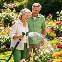 BazeSync Garden Hose 25FT, Ultra Lightweight with 10-Function Nozzle — image 6
