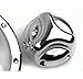 ZMAUTOPARTS Gas Tank Cover Fuel Door Lid Bezel Cap Trim Molding Chrome 2pcs Set Compatible with 2006-2010 Hummer H3