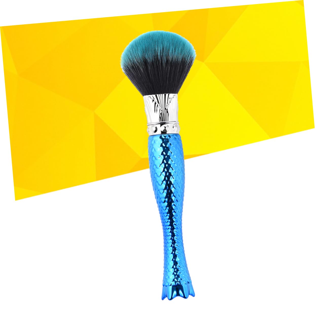 SOESFOUFU Plastic Handle Nylon Bristle Makeup Brush Cosmetics Powder Brush for Women T-01-394