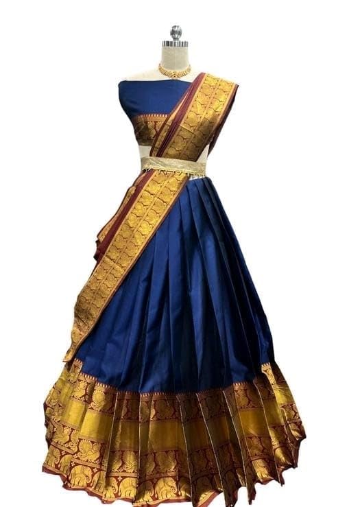 Image of RENVAANI FASHION Women's Traditional Semi-Stitched Lehenga Choli | Lehenga Choli for Women | Ethnic Wear Heavy Lehenga Choli With Dupatta
