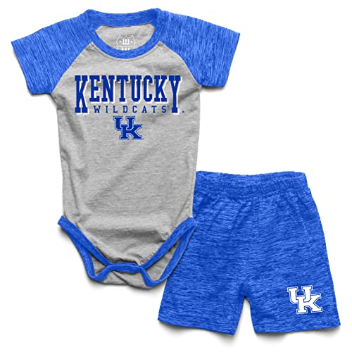 Wes And Willy Baby College One Piece Cloudy Yarn One Piece And Short Set (Kentucky, 12 Months) #TOP6