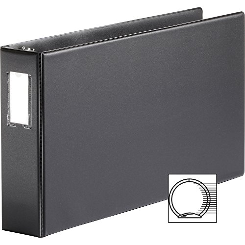 Business Source 3" Tabloid-Size Round Ring Reference Binder #TOP5
