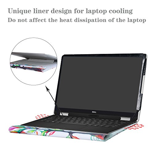 Alapmk PU Leather Protective Case for Dell XPS 13 #TOP28