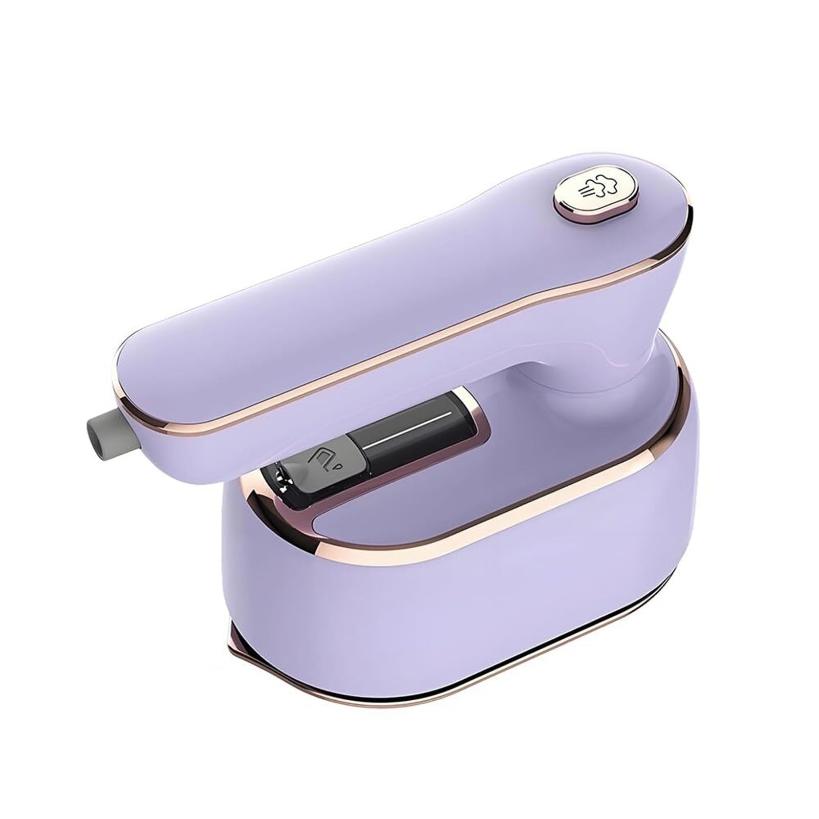 Défroisseur vapeur portable à chauffe rapide et fer de voyage violet robuste