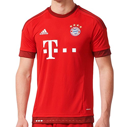 adidas 2015-2016 Bayern Munich Home Football Shirt