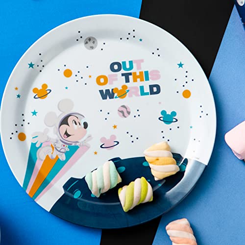 Zak Designs MMPZ-5480 Disney Mickey Mouse Kids Dinnerware Set Includes Plate thumb #6