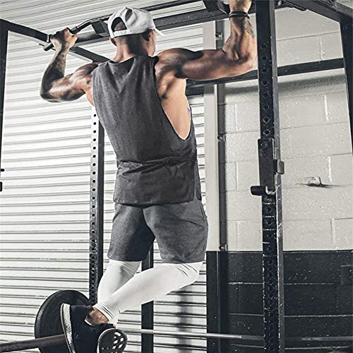 Image of COOFANDY Men Workout Tank Top 2 Pack Gym Bodybuilding Sleeveless Muscle T Shirts
