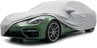 CarsCover Custom Fit Cover for 2010-2026 Porsche Panamera Heavy Duty Gray | Premium custom-fit car cover for UV, rain, snow & dust protection. Heavy-duty all-weather cover for Porsche Panamera.