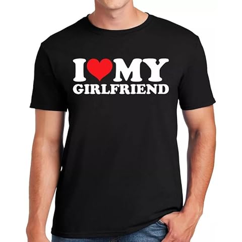 Darkwear I Love My Girlfriend T-Shirt Cover