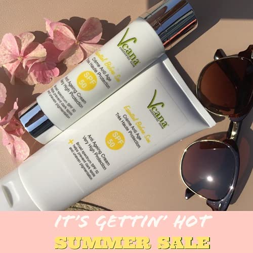 Day Cream Anti-Age UV50 SPF50 Sun Protection (200 ml), Sun Protection / Anti-Ageing Care Against Sun and Blue Light Radiation - Image 3