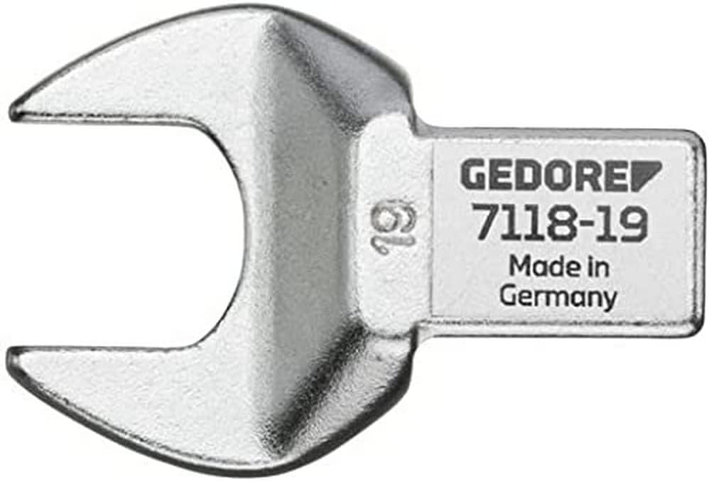 GEDORE 7112-18 Rectangular Open end Fitting SE 9x12, 18 mm