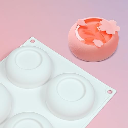 Miniatura 9 de mostsom Molde de silicona para mousse, molde de mousse de forma redonda, molde de silicona para tartas, herramienta para hornear, postre para